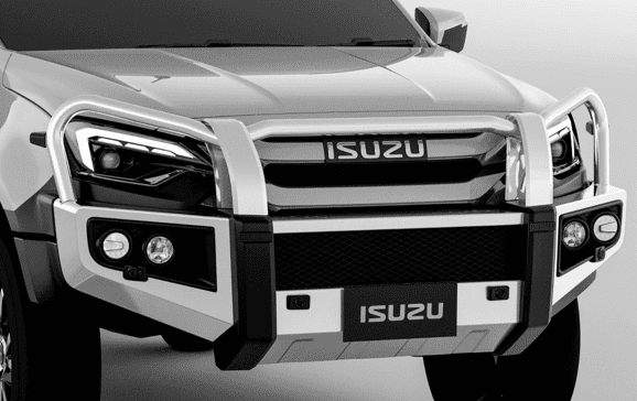 FRONT EXTERIOR BULL BAR, ALLOY