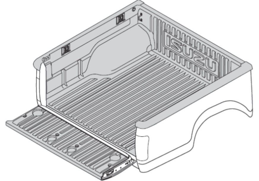 BED LINER OVER RAIL CREW; FOR SPORTS BAR