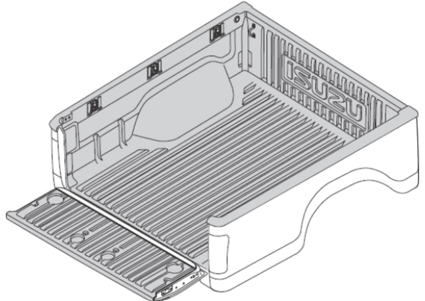 BED LINER; O/R EXTEND,STD EXP