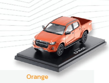 MODEL CAR;ORANGE,20MY,TF,SET 12