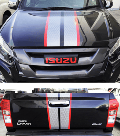 DECAL X-SERIES LIGHT SHADE G-E