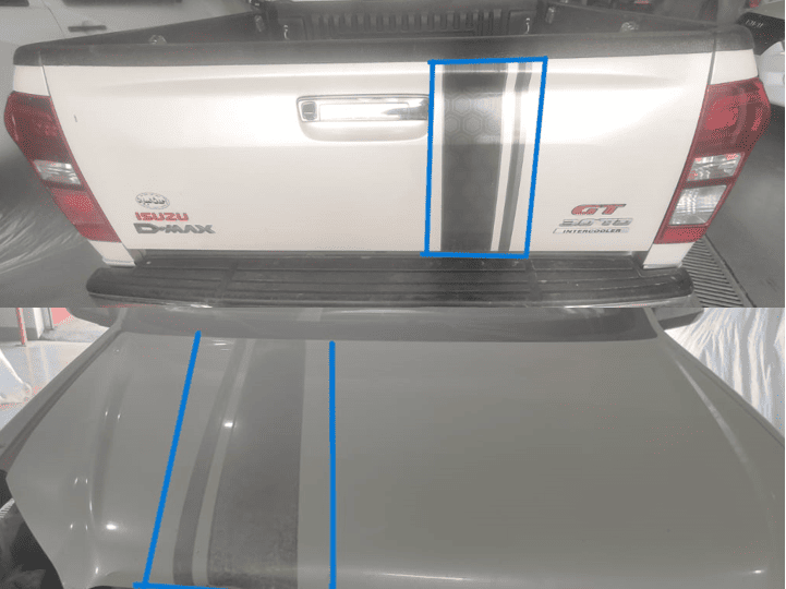 DECAL X-SERIES HE SET, LHD