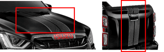 DECAL GT SERIES SET HR DARK SHADE EXP