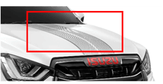 GT-SERIES BONNET STRIPE DARK