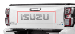 DECAL ISUZU LOGO