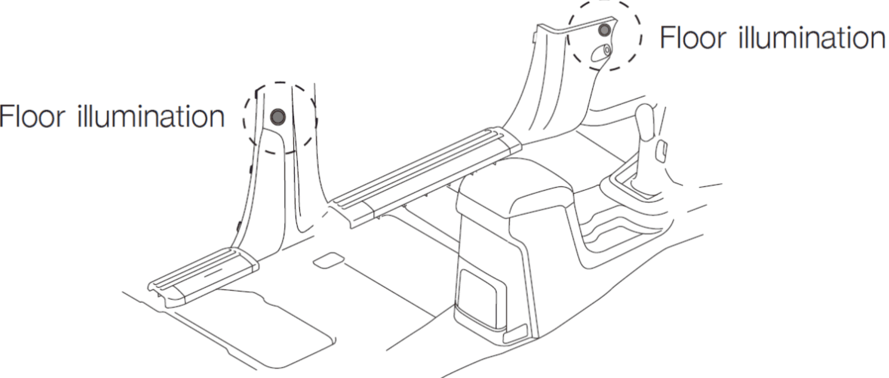 FLOOR ILLUMINATION CREW (BLUE)