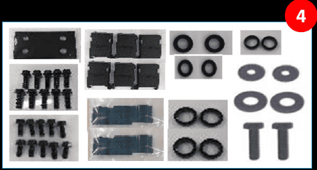 CARGO SPOILER BRKT FULL SET x