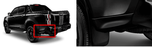 REAR SKIRT ASM CRW ONYX BLACK MICA EXP
