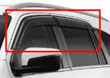 DOOR VISOR SET EXP